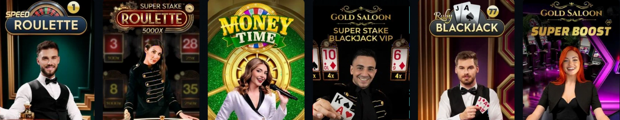 Boomerang Casino live dealer tables